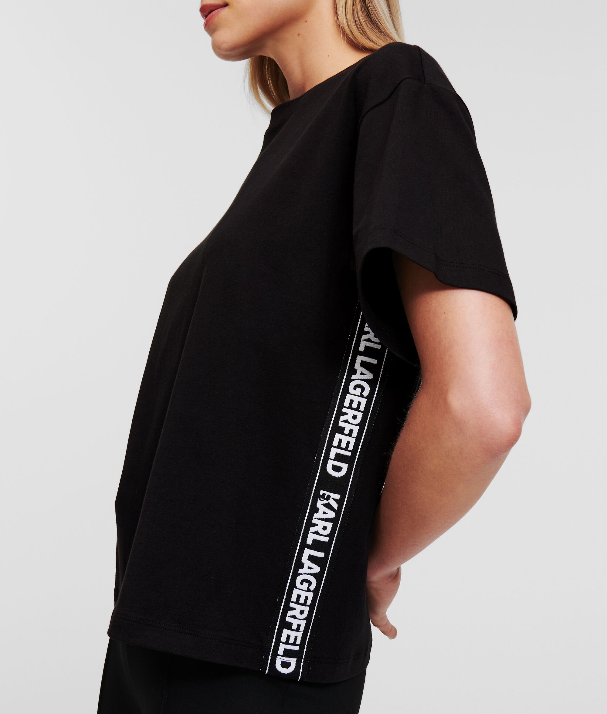 (image for) Smooth-Running KARL LOGO TAPE T-SHIRT